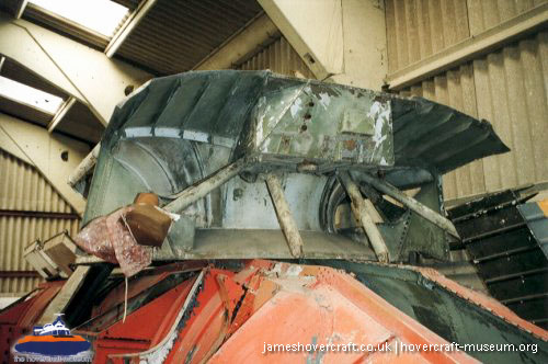 SRN5 at the Hovercraft Museum -  (credit: The <a href='http://www.hovercraft-museum.org/' target='_blank'>Hovercraft Museum Trust</a>).